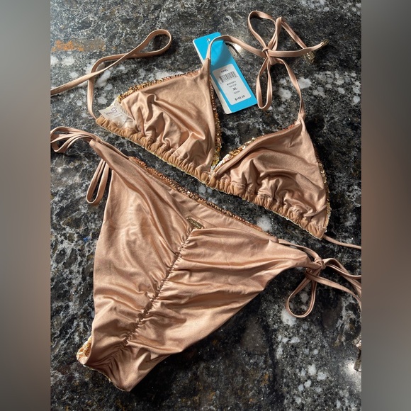 NWT beach bunny bikini Ariel extremely rare XL set - Picture 7 of 16